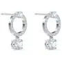 SWAROVSKI Womens Attract Crystal Jewelry Collection, Rhodium Finish SWAROVSKI Womens Attract Crystal Jewelry Collection, Rhodium Finish