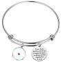 AKTAP Faith Bangle Real Mustard Seed Jewelry Inspirational Religious Gift If You Have Faith As Small As A Mustard Seed Nothing Will Be Impossible