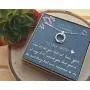 EFYTAL Wife Gifts, Wife Birthday Gift Ideas For Her, Romantic Sterling Silver 925 2 Thick Interlocking Circles Necklace Jewelry for Women, Cute Anniversary / Valentines Day Present