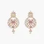 Tarinika Tiah Gold-Plated Indian Jewelry Set with Necklace and Earrings - White Red Tarinika Tiah Gold-Plated Indian Jewelry Set with Necklace and Earrings - White Red