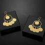 Islam Muslim Ancient Coins Earrings Gold Color Arab Money Sign Turkish Earring Middle Eastern Oman Jewelry
