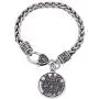 Ancient Hebrew Esoteric Tetragrammaton Pentagram Name of God Charm Wheat Chain Bracelet Blessing Jewelry for Men Women Ancient Hebrew Esoteric Tetragrammaton Pentagram Name of God Charm Wheat Chain Bracelet Blessing Jewelry for Men Women