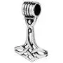 AeraVida Celtic Knot Thors Norse Hammer Mjolnir .925 Sterling Silver Pendant AeraVida Celtic Knot Thors Norse Hammer Mjolnir .925 Sterling Silver Pendant