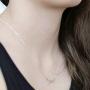 Hidepoo Custom Name Necklace Personalized – Stainless Steel Customized Name Pendant Necklace,Dainty Letter Name Necklace Chain Custom Personalized Jewelry Gifts for Women Girls