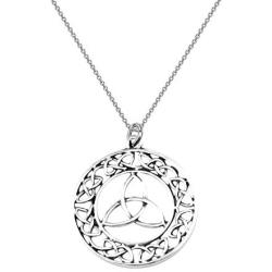 CENWA Outlander Inspired Jewelry Celtic Knot Cross Pendant Necklace Outlander Claire Fraser Necklace Sassenach Scottish Outlander Gift
