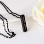 Fanery Sue Custom Urn Necklace for Ashes Personalized Name Memorial Cremation Jewelry Vertical Bar Pendant Fanery Sue Custom Urn Necklace for Ashes Personalized Name Memorial Cremation Jewelry Vertical Bar Pendant