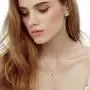 FANCIME White Gold Plated 925 Sterling Silver Natural Amethyst CZ Cubic Zirconia Pendant Necklace Stud Earrings Set Fine Jewelry Gifts For Women Girls FANCIME White Gold Plated 925 Sterling Silver Natural Amethyst CZ Cubic Zirconia Pendant Necklace Stud Earrings Set Fine Jewelry Gifts For Women Girls