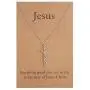 Mothers Day Gift Faith Cross Necklace Hope Believe Pendant Necklace Religious Jewelry for Women