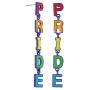 Madison Tyler Pride Collection, PRIDE Rainbow Dangle Post Earrings for Women Gay Lesbian LGBT Jewelry