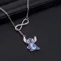 FAADBUK Lilo & Stitch Inspired Gift Ohana Jewelry Stitch Lover Gift Stitch Y Lariat Jewelry Gift for Stitch Fans
