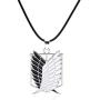 MT Life Attack On Titan Wings of Freedom Necklace Anime Shingeki No Kyojin Scout Regiment Necklace Anime Jewelry