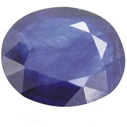 Tejvij And Sons Natural Blue Sapphire Original Neelam Gemstone