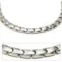 Accents Kingdom Mens Tempo Titanium Magnetic Power Golf Link Necklace Accents Kingdom Mens Tempo Titanium Magnetic Power Golf Link Necklace