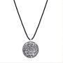 Chengxun Moon Goddess Lotus Flower Evil Eye Amulet Charm Necklace Talisman Wiccan Jewelry