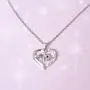 Sloth Necklace Heart Cute Animal Slider Sloths Stuffed Jewelry Engraved Keep me in your heart Gift for Animal Lovers Girls Women (blank)