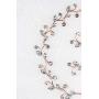 Faship Gorgeous Rhinestone Crystal Floral Necklace Earrings Set
