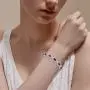 BriLove Womens Wedding Bridal CZ Multi Emerald Cut Halo Collar Necklace Tennis Bracelet Dangle Earrings Set BriLove Womens Wedding Bridal CZ Multi Emerald Cut Halo Collar Necklace Tennis Bracelet Dangle Earrings Set
