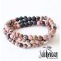 Subherban Modern Aromatherapy Jewelry - Lava Rock Anxiety Bracelets - Handmade Jewelry - Gifts for Women