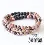 Subherban Modern Aromatherapy Jewelry - Lava Rock Anxiety Bracelets - Handmade Jewelry - Gifts for Women