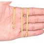 Nuragold 10k Yellow Gold 3mm Solid Herringbone Silky Flat High Polish Chain Necklace, Womens Lobster Lock 16'' 18'' 20'' 22'' 24'' Nuragold 10k Yellow Gold 3mm Solid Herringbone Silky Flat High Polish Chain Necklace, Womens Lobster Lock 16'' 18'' 20'' 22'' 24''