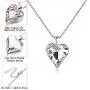 IEFRICH Gifts for Women Jewelry, Cubic Zirconia Birthstone Crystal Love Heart Pendant Necklace Gifts for Mom Wife Girlfriend Birthday Anniversary Mothers Day Valentines IEFRICH Gifts for Women Jewelry, Cubic Zirconia Birthstone Crystal Love Heart Pendant Necklace Gifts for Mom Wife Girlfriend Birthday Anniversary Mothers Day Valentines