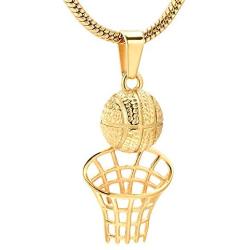 Stainless Steel Basketball Memorial Urn Jewellery Pendant Hold Cremation Keepsake Necklace for Ashes