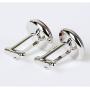 Kooer I Love You I Know Cuff Links Personalized Wedding Cufflinks Jewelry Gift for Men