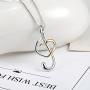 BGTY Musical Note Pendant Necklace for Women