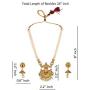 Efulgenz Indian Bollywood Traditional Rhinestone Faux Ruby Emerald Pearl Beaded Collar Strand Antique 18K Gold Tone Plated Necklace Jewelry Festive Costume Accessories for Women and Girls