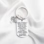 Sister Brother Gifts Dog Tag Keychain Sets Family Tree Pendant Gift Sibling Jewelry Birthday Gifts A Brothers Love is a Sisters Greatest Treasure