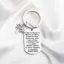 Sister Brother Gifts Dog Tag Keychain Sets Family Tree Pendant Gift Sibling Jewelry Birthday Gifts A Brothers Love is a Sisters Greatest Treasure