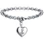 SANNYRA Happy Birthday Gifts Bracelet Heart Charm Alphabet Bracelet Gift for Women Girls 11st 12th 13th 14th 15th 16th 17th 18th 19th 20th 21th 25th 30th
