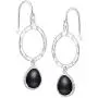 Silpada Dark Halo Natural Black Agate Drop Earrings in Sterling Silver Silpada Dark Halo Natural Black Agate Drop Earrings in Sterling Silver