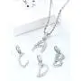 TRIPOD JEWELRY Iced Out Pendant Initial Letter Pendant Necklace for Women, White Gold Plated Custom Pendant with Rope Chain A To Z
