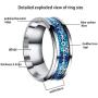 N-brand 8MM Tungsten Carbide Ring Stainless Steel Love Pattern Beveled Couples Promise Ring for Engagement Wedding Bands High Polish Jewelry Gifts Comfort Fit Size 7-12