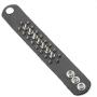 Top Plaza Mens Womens Black Genuine Leather Bracelets Necklaces Jewelry Set Metal Spike Studded Punk Rock Skull Biker Adjustable Cuff Bracelet Choker Necklace
