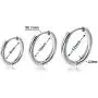 Hoop Earrings For Women , Cartilage Clip On Gold Tragus Hypoallergenic Helix Small Hoop Earring Sets For Teen Girls Men, Surgical Stainless Steel Titanium Jewelry