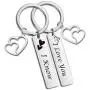 SIDIMELO Couple Gifts for Him and Her Wedding Gifts Star Wars Jewelry I Love You I Know Keychain Girlfriend Boyfriend Husband Wife Couple Keychain SIDIMELO Couple Gifts for Him and Her Wedding Gifts Star Wars Jewelry I Love You I Know Keychain Girlfriend Boyfriend Husband Wife Couple Keychain