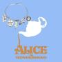 BLEOUK Alice in Wonderland Gift Jewelry She Believed She Could So She Did Alice in Wonderland Themed Charms Bracelet