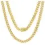 Nuragold 14k Yellow Gold 6.5mm Miami Cuban Link Chain Pendant Necklace, Mens Jewelry Box Clasp 20'' 22'' 24'' 26'' 28'' 30'' Nuragold 14k Yellow Gold 6.5mm Miami Cuban Link Chain Pendant Necklace, Mens Jewelry Box Clasp 20'' 22'' 24'' 26'' 28'' 30''