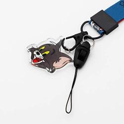 Tom and Jerry Lanyard Keychain ID Badge Holder