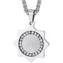 PROSTEEL The Holy Quran Pendant Necklace, Vintage, Islam Jewelry, Islamic Fashion, Ramadan Gift
