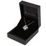 B.Catcher Silver Necklace Womens 925 Silver Cubic Zirconia Pendant Gemini Necklace B.Catcher Silver Necklace Womens 925 Silver Cubic Zirconia Pendant Gemini Necklace