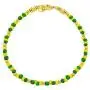 In Season Jewelry 14k Gold Plated Green Yellow Beaded Santeria Babalawo Unisex Orula Bracelet In Season Jewelry 14k Gold Plated Green Yellow Beaded Santeria Babalawo Unisex Orula Bracelet