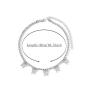 Zoestar Butterfly Choker Necklace Sparkly Crystal Tennis Necklaces 2 Layered Gorgeous Shiny Chain Jewelry for Women and Girls
