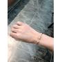 KOAEM Silver 3D Dolphin Bracelet Elegant Green/Blue/Pink Crystal Spring Bangle Gift for Friend Sister Mom Wife Daughter