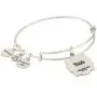 Alex and Ani Womens Bride EWB Bangle Bracelet, Rafaelian Silver, Expandable Alex and Ani Womens Bride EWB Bangle Bracelet, Rafaelian Silver, Expandable
