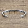 Joycuff Bracelets for Women Inspirational Mantra Cuff Bangle Friend Encouragement Christmas Birthday Gifts for Her