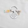 AKTAP Inspirational Gift Cinderella Inspired Keychain The Dream That You Wish Will Come True Keychain Fairy Tale Jewelry for Her Cinderella Princess Gift