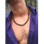 Auras by Osiris - Tiger Eye Beaded Necklace For Men - World Class Durability & Magnetic Clasp - Good Luck - Confidence - Handmade in USA Tiger Eye 10mm) Auras by Osiris - Tiger Eye Beaded Necklace For Men - World Class Durability & Magnetic Clasp - Good Luck - Confidence - Handmade in USA Tiger Eye 10mm)
